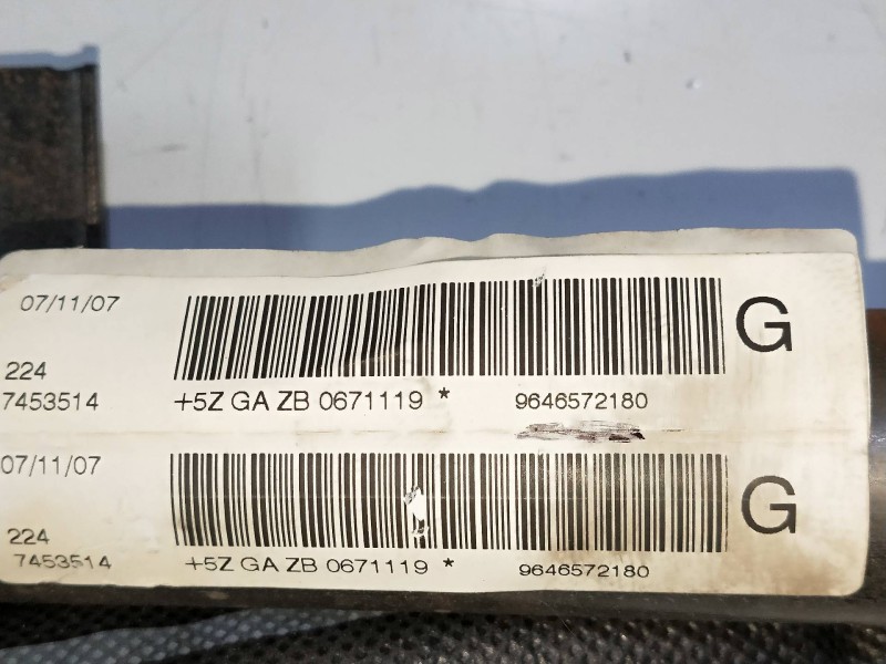 Recambio de airbag cortina delantero izquierdo para citroen c4 coupe collection referencia OEM IAM 9646572180  