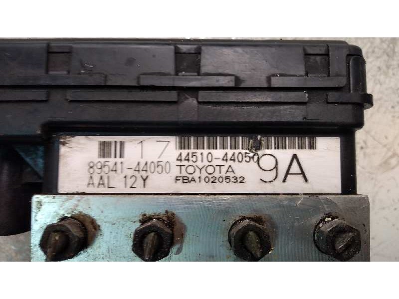 Recambio de abs para toyota avensis verso (m20) 2.0 turbodiesel cat referencia OEM IAM 44510440509A 8954144050 AAL12Y FBA1020532