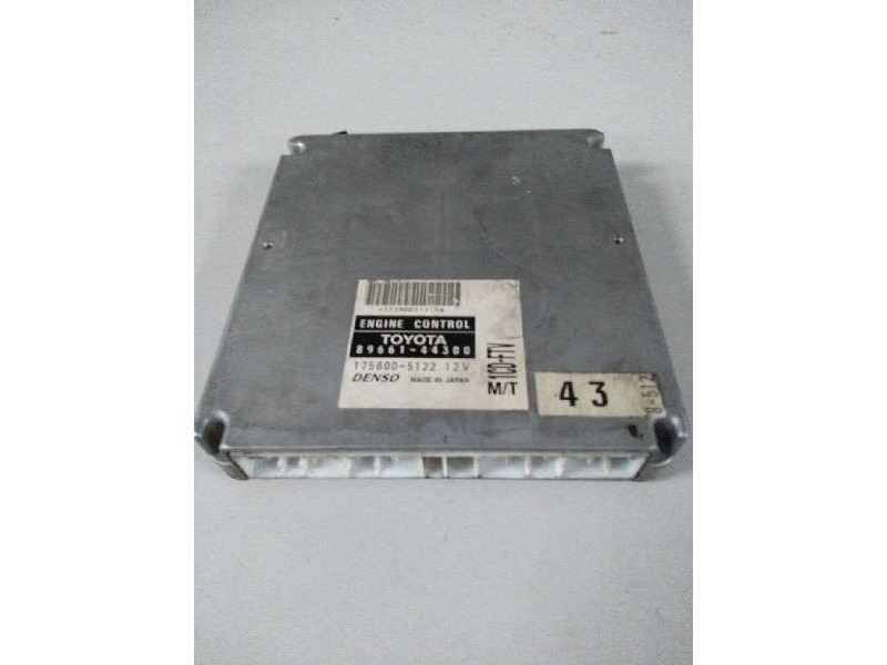 Recambio de centralita motor uce para toyota avensis verso (m20) 2.0 turbodiesel cat referencia OEM IAM 8966144300 1758005122 1C
