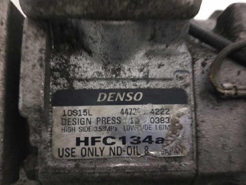 Recambio de compresor aire acondicionado para toyota avensis verso (m20) 2.0 turbodiesel cat referencia OEM IAM 4472204222 10S15
