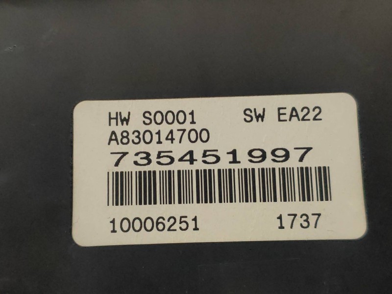 Recambio de mando calefaccion / aire acondicionado para fiat nuova 500 (150) lounge referencia OEM IAM 735451997 A83014700 