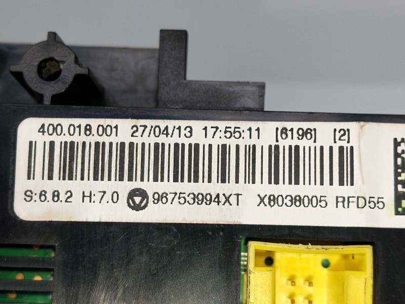 Recambio de mando calefaccion / aire acondicionado para citroen c3 collection referencia OEM IAM 96753994XT X8038005 