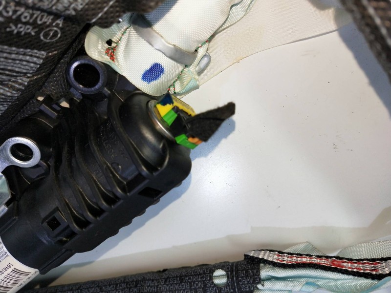 Recambio de airbag cortina delantero izquierdo para citroen c4 picasso avatar referencia OEM IAM 30373227D  