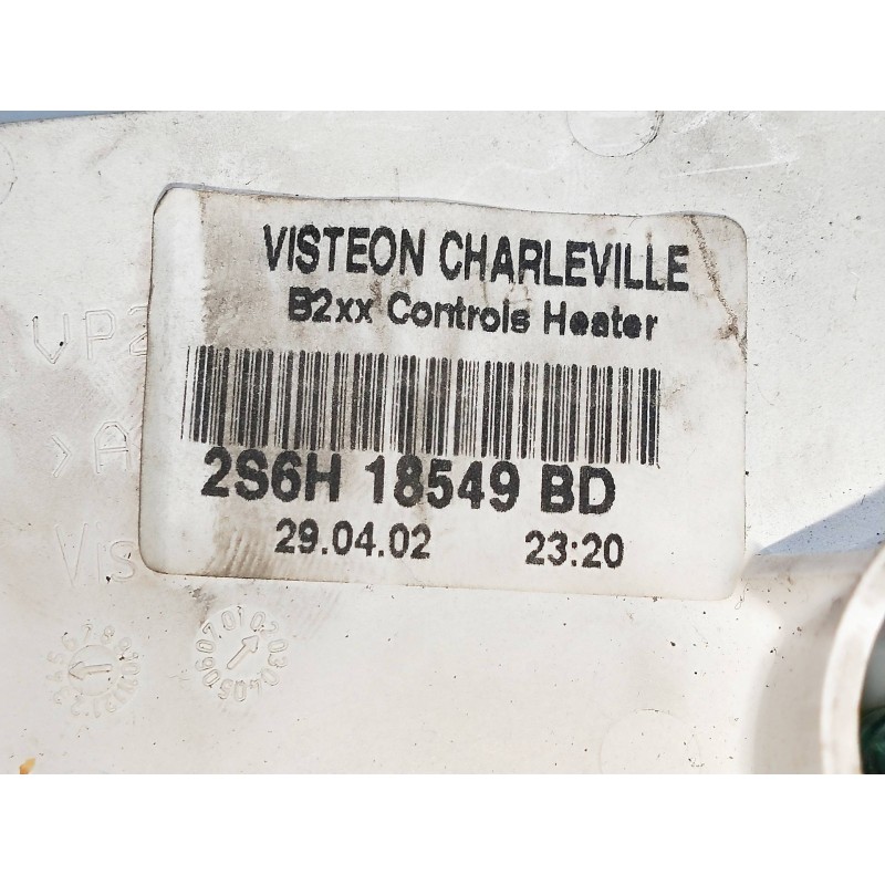 Recambio de mando calefaccion / aire acondicionado para ford fiesta (cbk) 1.3 cat referencia OEM IAM 2S6H18549BD  