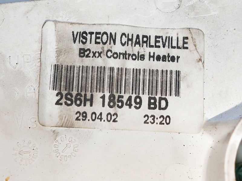 Recambio de mando calefaccion / aire acondicionado para ford fiesta (cbk) 1.3 cat referencia OEM IAM 2S6H18549BD  