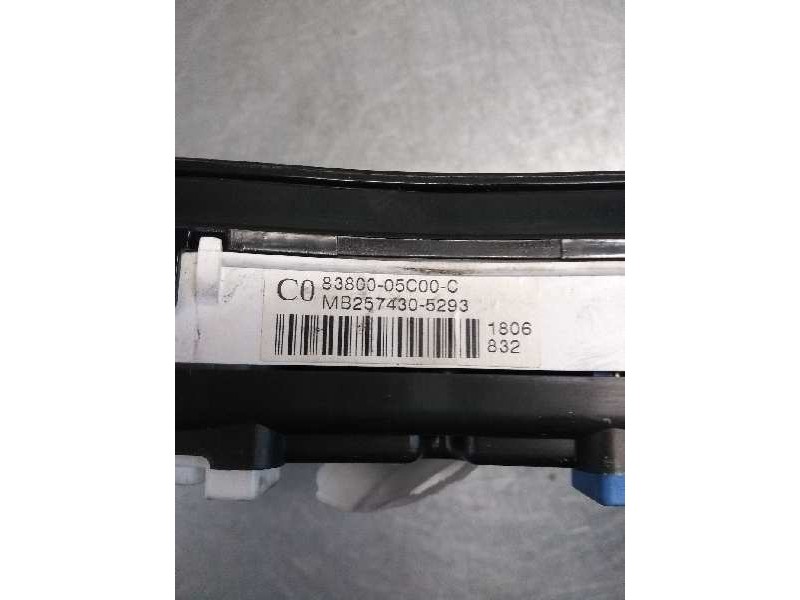 Recambio de cuadro instrumentos para toyota avensis berlina (t25) 2.2 d-4d cat referencia OEM IAM 8380005C00C MB2574305293 