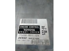Recambio de centralita motor uce para toyota celica (t23) 1.8 referencia OEM IAM 896612G420 1752009511 1ZZFE MT 2