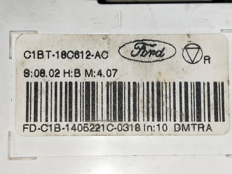 Recambio de mando calefaccion / aire acondicionado para ford fiesta (cb1) referencia OEM IAM C1BT18C612AC  