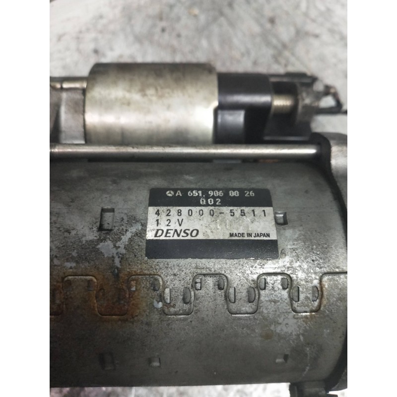 Recambio de motor arranque para mercedes sprinterii caja cerrada (desde 01.06) 210/213/216 cdi (906.611/613) referencia OEM IAM 