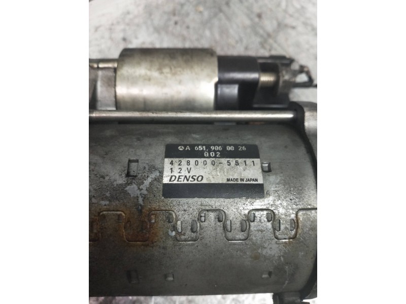Recambio de motor arranque para mercedes sprinterii caja cerrada (desde 01.06) 210/213/216 cdi (906.611/613) referencia OEM IAM 