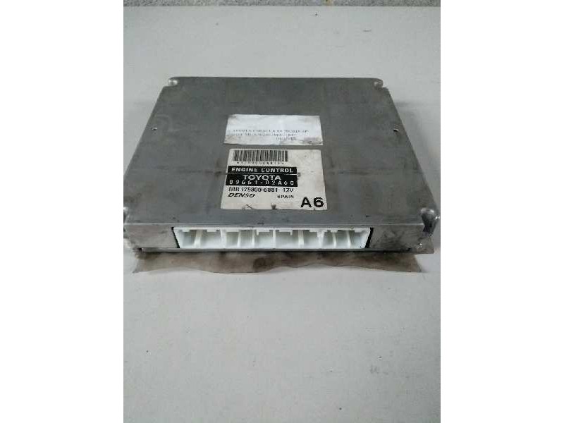 Recambio de centralita motor uce para toyota corolla (e12) 2.0 d-cat referencia OEM IAM 8966102A60 MB1758006881 A6