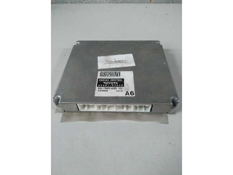 Recambio de centralita motor uce para toyota corolla (e12) 2.0 d-cat referencia OEM IAM 8966102A60 MB1758006881 A6