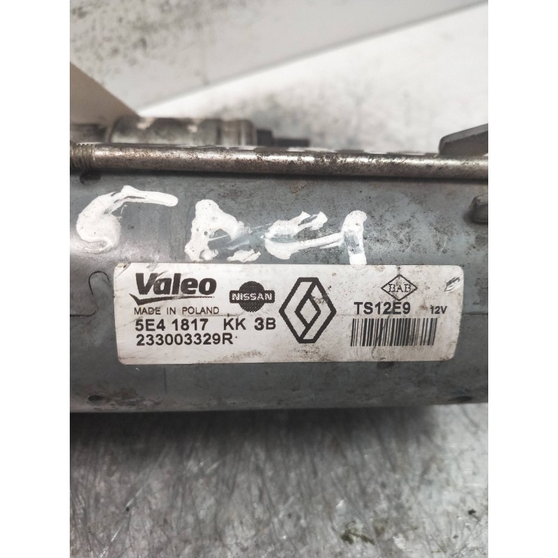 Recambio de motor arranque para mercedes citan (w415) combi 108/109/111 cdi largo (415.703) referencia OEM IAM TS12E9 VALEO 