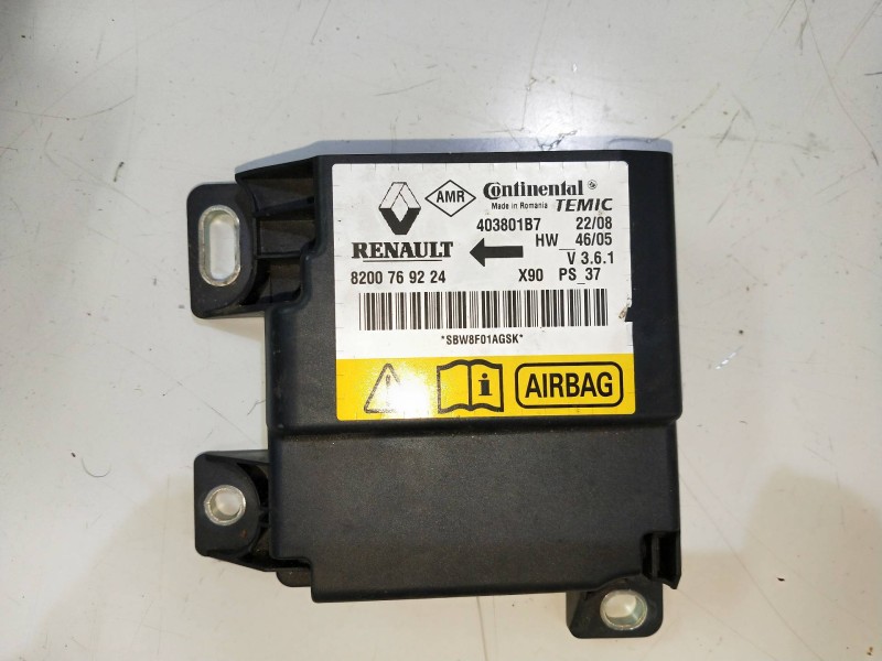 Recambio de kit airbag para dacia sandero 1.6 cat referencia OEM IAM   