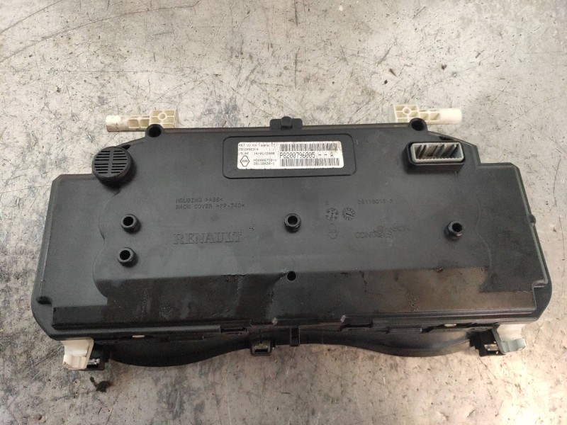 Recambio de cuadro instrumentos para renault kangoo authentique referencia OEM IAM 8200796005A 281180201 