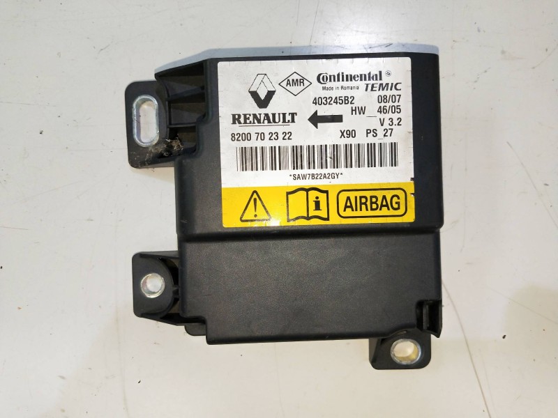 Recambio de kit airbag para dacia logan 1.4 cat referencia OEM IAM   