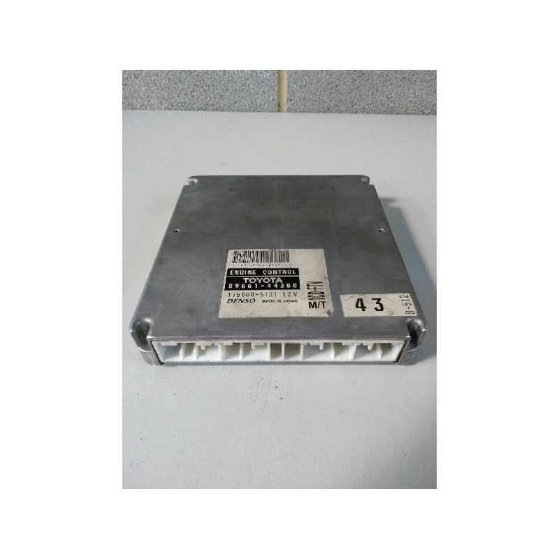 Recambio de centralita motor uce para toyota avensis verso (m20) 2.0 turbodiesel cat referencia OEM IAM 8966144300 1758005121 1C