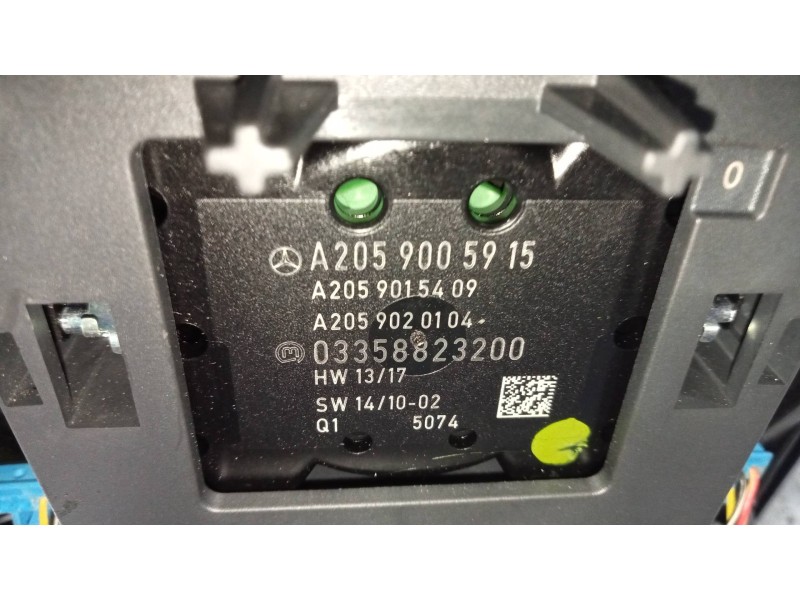 Recambio de mando calefaccion / aire acondicionado para mercedes clase c (w205) lim. c 250 cgi (205.045) referencia OEM IAM A205