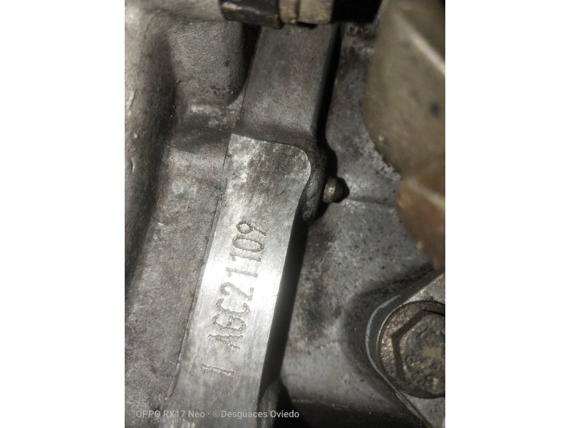 Recambio de caja cambios para volkswagen passat berlina (312) 1.8 referencia OEM IAM AGC 1 AGC 21109