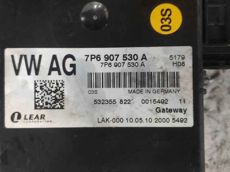 Recambio de modulo electronico para volkswagen touareg (7p5) v6 tdi bluemotion referencia OEM IAM 7P6907530A  