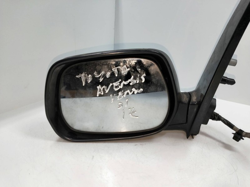 Recambio de retrovisor izquierdo para toyota avensis verso (m20) 2.0 turbodiesel cat referencia OEM IAM   ELECTRICO