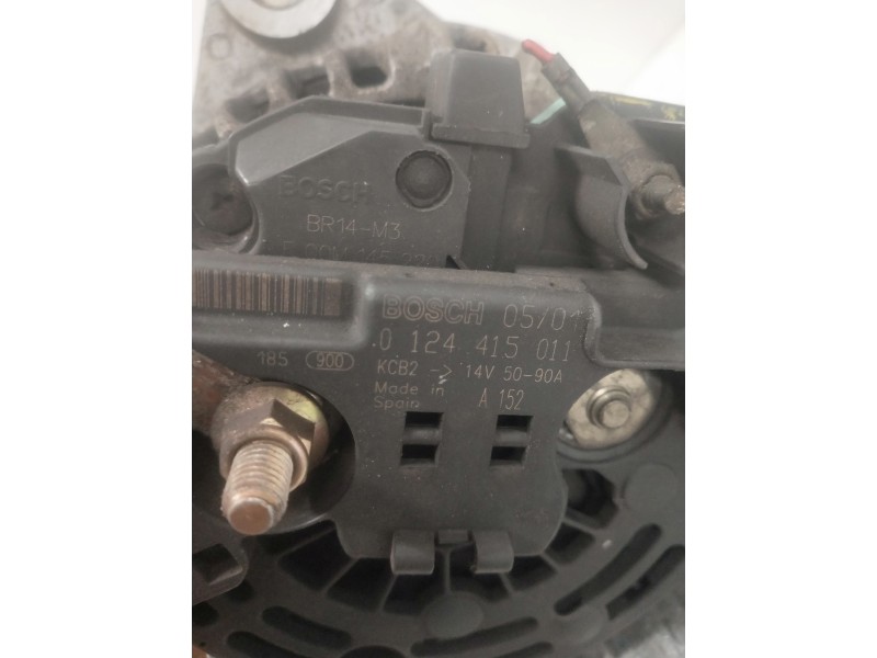 Recambio de alternador para fiat marea berlina (185) 1.6 16v / 100 16v sx referencia OEM IAM 0124415011 BOSCH 