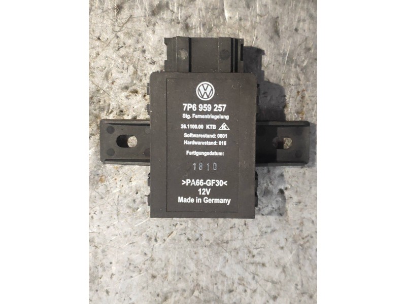 Recambio de modulo electronico para volkswagen touareg (7p5) v6 tdi bluemotion referencia OEM IAM 7P6959257  