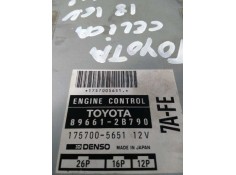 Recambio de centralita motor uce para toyota celica (t20) 1.8 referencia OEM IAM 896612B790 1757005651 7AFE 26P 16P 12P 2