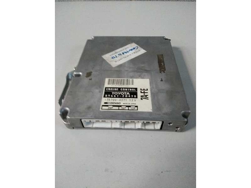 Recambio de centralita motor uce para toyota celica (t20) 1.8 16v cat referencia OEM IAM 896612D470 1757008371 7AFE 26P 16P 12P