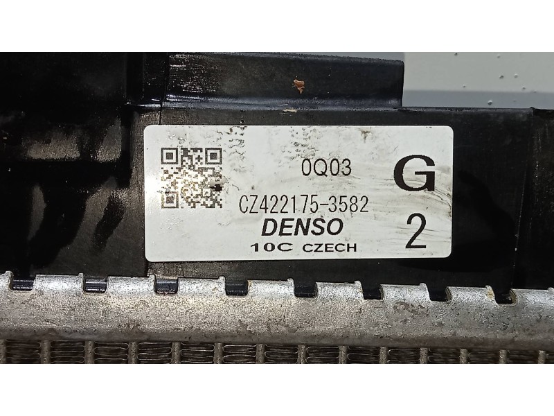 Recambio de radiador agua para citroen c1 city edition referencia OEM IAM CZ4221753582  