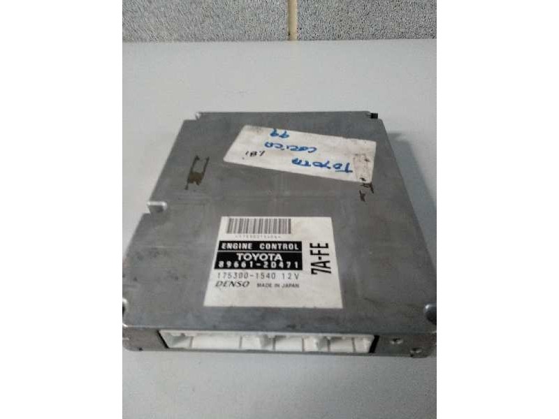 Recambio de centralita motor uce para toyota celica (t20) referencia OEM IAM 896612D471 1753001540 7AFE Recambio de centralita motor uce para toyota celica (t20) referencia OEM IAM 896612D471 1753001540 7AFE
