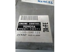 Recambio de centralita motor uce para toyota celica (t20) referencia OEM IAM 896612D471 1753001540 7AFE 2