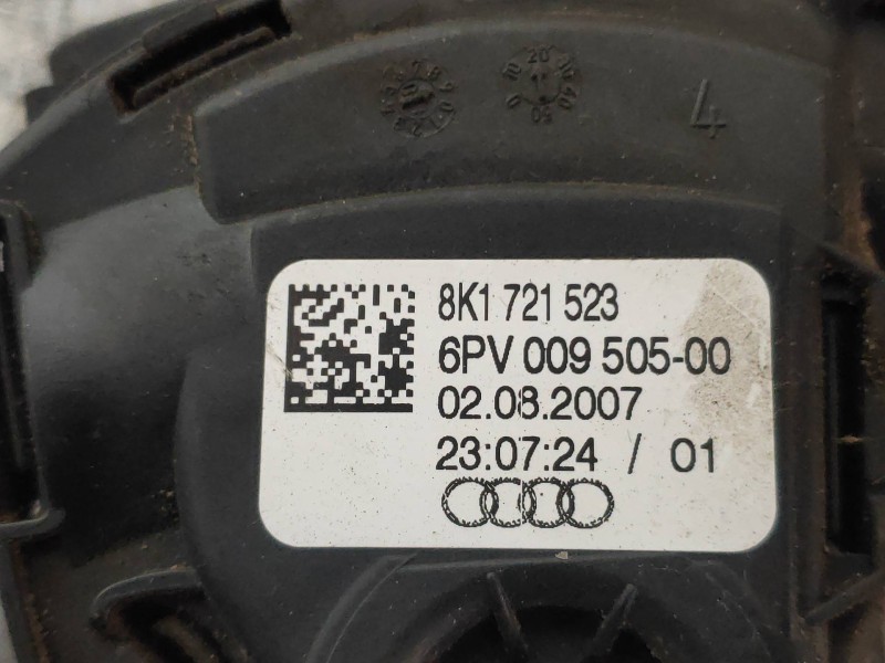 Recambio de potenciometro pedal para audi a5 coupe (8t) 3.0 tdi quattro referencia OEM IAM 8K1721523 6PV00950500 