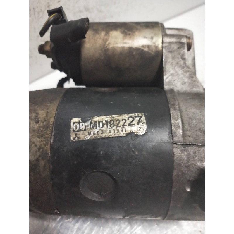 Recambio de motor arranque para mitsubishi lancer berlina/familiar (c1/c3) diamond berlina referencia OEM IAM MD192227 MITSUBISH Recambio de motor arranque para mitsubishi lancer berlina/familiar (c1/c3) diamond berlina referencia OEM IAM MD192227 MITSUBISH