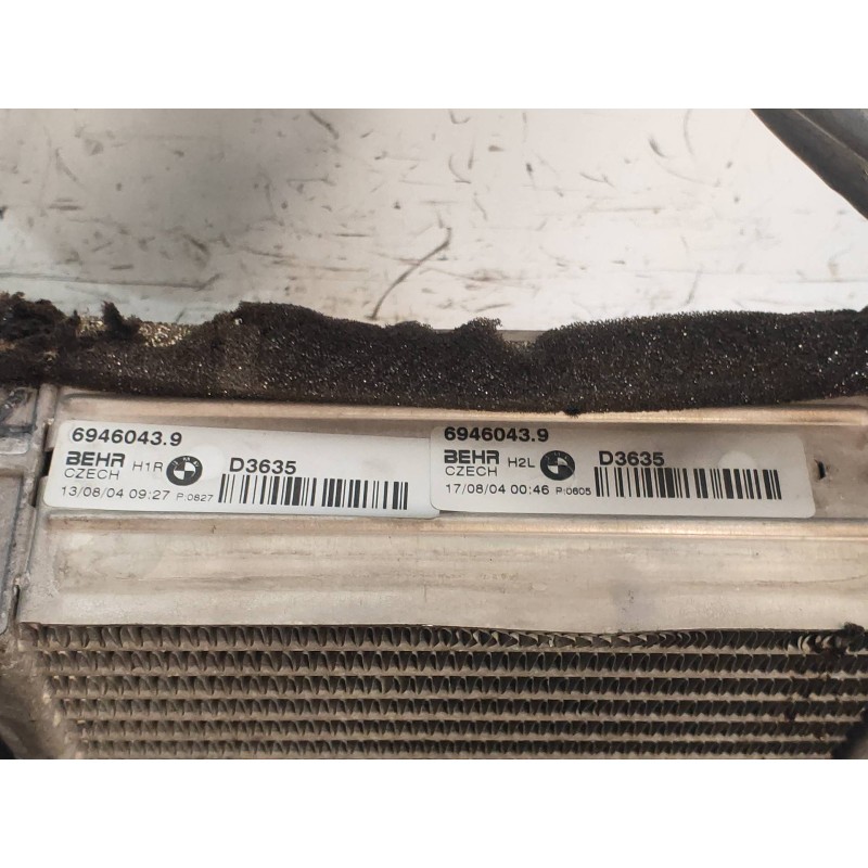 Recambio de evaporador aire acondicionado para bmw serie 6 coupe (e63) 4.4 v8 32v cat referencia OEM IAM 69460439 D3635 
