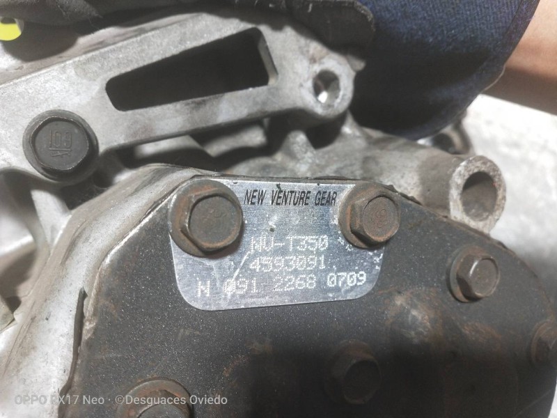 Recambio de caja cambios para chrysler stratus berlina (ja) 2.0 le referencia OEM IAM NVT350 4593091 N09122680709