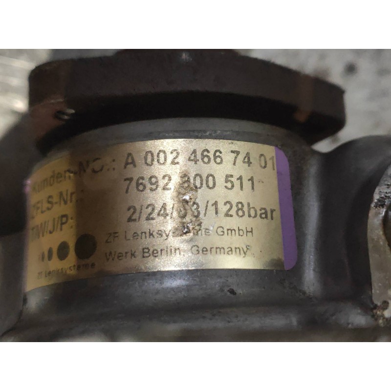 Recambio de bomba direccion para mercedes clase e (w211) berlina e 320 cdi (211.026) referencia OEM IAM A002466740 7692900511 