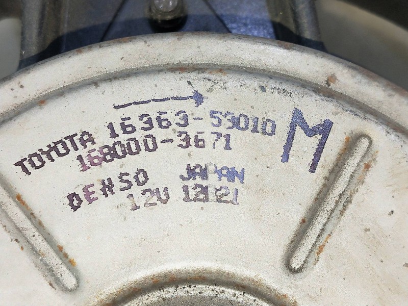 Recambio de electroventilador para toyota corolla (e11) 2.0 turbodiesel cat referencia OEM IAM 1636353010 1680003671 