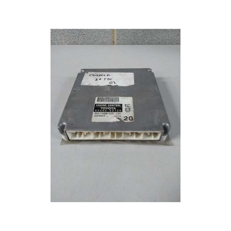Recambio de centralita motor uce para toyota corolla (e12) referencia OEM IAM 8966602120 MB1758005231 1CDFT 20