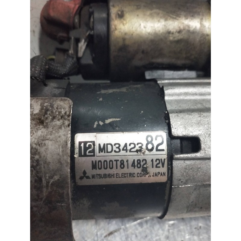 Recambio de motor arranque para mitsubishi galant berlina (e50) 2500 v6 24v 4x4 berlina (4-ptas.) referencia OEM IAM MD342382 MI