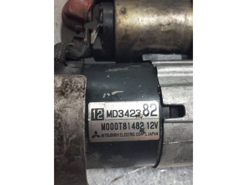 Recambio de motor arranque para mitsubishi galant berlina (e50) 2500 v6 24v 4x4 berlina (4-ptas.) referencia OEM IAM MD342382 MI