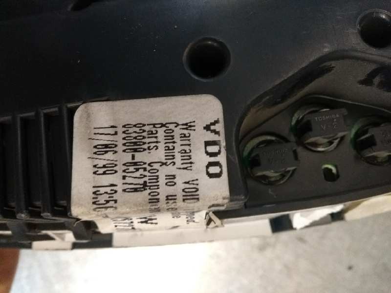 Recambio de cuadro instrumentos para toyota avensis berlina (t 22) 2.0 16v cat referencia OEM IAM 8380005270 27 
