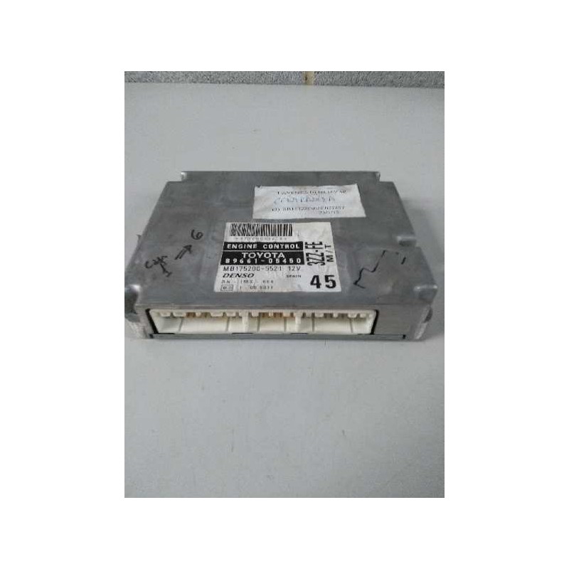 Recambio de centralita motor uce para toyota avensis berlina (t 22) 1.6 16v referencia OEM IAM 8966105450 MB1752005521 3ZZFE MT 