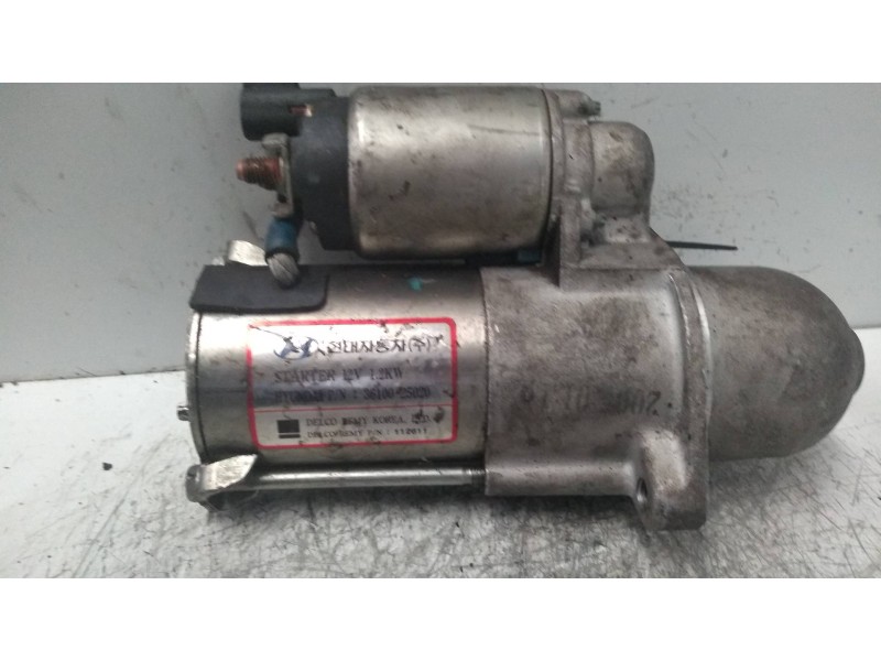 Recambio de motor arranque para hyundai sonata (nf) 2.4 style referencia OEM IAM 3610025020 DELCO  Recambio de motor arranque para hyundai sonata (nf) 2.4 style referencia OEM IAM 3610025020 DELCO
