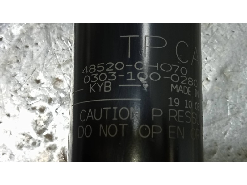 Recambio de amortiguador delantero izquierdo para citroen c1 city edition referencia OEM IAM   