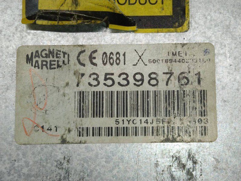 Recambio de sistema navegacion gps para fiat croma (194) 1.9 16v multijet dynamic referencia OEM IAM 735398761  