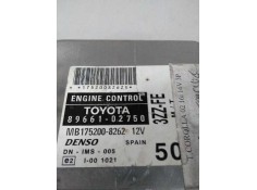 Recambio de centralita motor uce para toyota corolla (e12) 1.6 16v referencia OEM IAM 8966102750 MB1752008262 3ZZFE MT 50 2