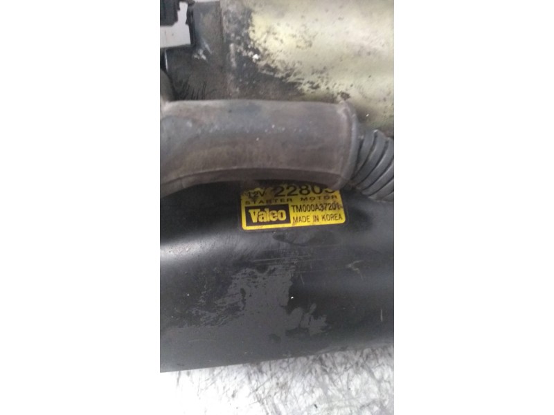 Recambio de motor arranque para hyundai matrix (fc) 1.6 gls referencia OEM IAM 22805 VALEO 