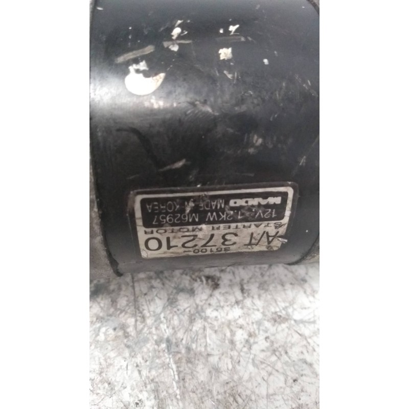 Recambio de motor arranque para hyundai santa fe (sm) 2.7 gls full 4x4 referencia OEM IAM AT37210 MANDO 