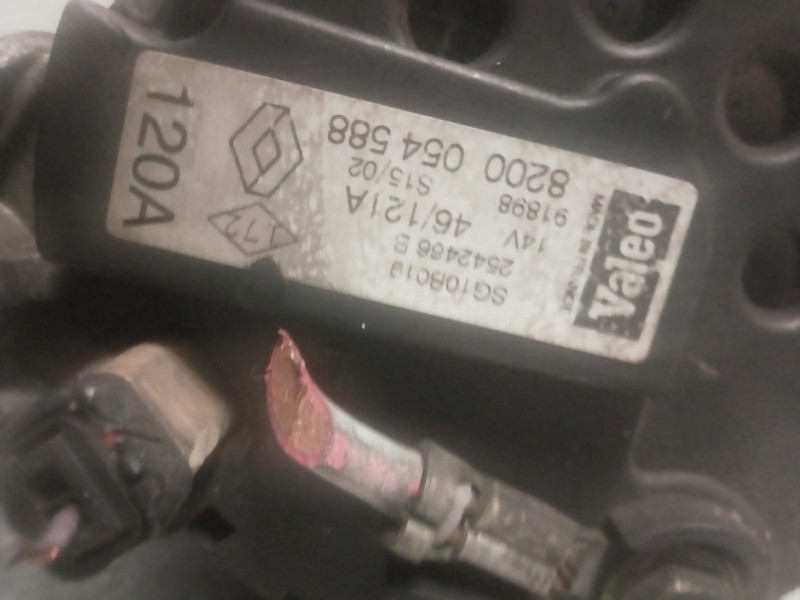 Recambio de alternador para renault scenic rx4 (ja0) 1.9 dci referencia OEM IAM 8200054588  